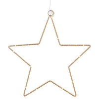 Sirius Home LED-Deko-Stern Liva Star, gold, Ø 30 cm