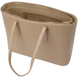 Valentino Special Martu Shopper Kunstleder Beige/Gold
