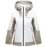 Peak Performance Rider Tech W - Skijacke - Damen - White/Light Brown - S