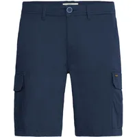 !Solid Cargoshorts SOLID "Cargoshorts SDKallant", Herren, Gr. M, N-Gr, blau (insignia blau), Obermaterial: 98% Baumwolle CO. 2% Elasthan EL., Hosen