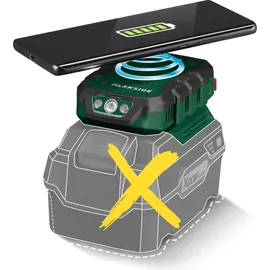 Parkside PARKSIDE® 20 V Akku-Ladeadapter »PWCA 20-Li A1«