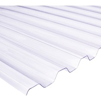 Weitere PVC-Wellplatte Trapez 70/18 200 x 90 cm 0,8 mm klar