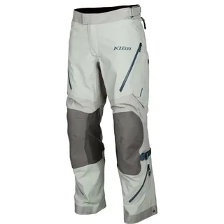 Klim Badlands Pro A3 Textilhose Gore-Tex - Hellgrau/Grau/Petrol / 34