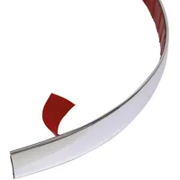 Carpoint CPT2218523 2218523 Dekorationsstreifen chrom 22 mm 2 m