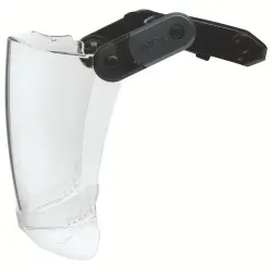 uvex pronamic Visier mit Kinnschutz, beschlagfrei, kratzfest 9916001 , 1 Stück