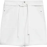 s.Oliver Jeans-Shorts Suri Weiß 40