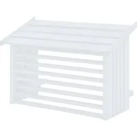 Plus Wärmepumpen Verkleidung RAL 9010 Weiß