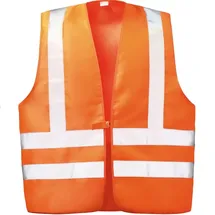 wica Tex WICATEX Warnweste, BW-MG, EN 20471, orange, Gr. L