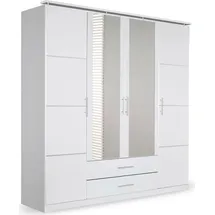 Rauch Drehtürenschrank Micro 181 x 201 x 56 cm Weiß