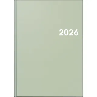 Brunnen Buchkalender 795 A5, Kunststoff, salbei