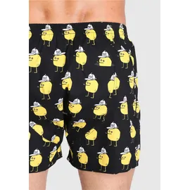 Lousy Livin Toast Zitrone Boxershorts schwarz L 2er Pack