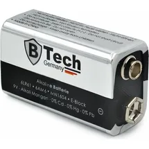 B-Tech Batterie Alkaline (1) 6LF22 9V Block-Blister