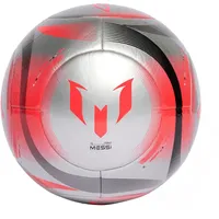 adidas Messi Club Freizeitball JI8291 - silver met./lucid red/black 4
