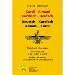 Kurdisch - Deutsch / Deutsch - Kurdisch, Wörterbuch - Abdulkadir Ulumaskan, Kartoniert (TB)
