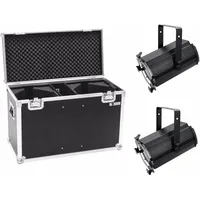 Eurolite Set 2x LED THA-120PC Theater-Spot + Case