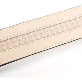 Anthoni Crown Herrengürtel Leder schwarz 100 cm