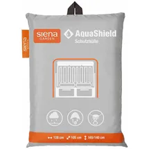Siena Garden AquaShield Strandkorbhülle 105 x 165 x 128 cm Grau