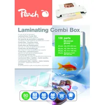 Peach Laminierfolien 100er Starterset, 80mic, versch.Grössen