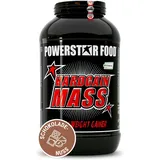 Powerstar Food Hardgain Mass 2.0 Schokolade-Nuss Pulver 3600 g