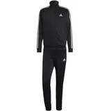 adidas Basic 3-Streifen Trainingsanzug Schwarz M