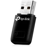 TP-Link TL-WN823N WLAN USB Stick (300Mbit/s 2,4 GHz, Mini Größe Adapter, WPS Taste für einfache Installation, kompatibel zu Windows 11/10/8.1/8/7/XP, Mac OS 10.15 und früher) schwarz