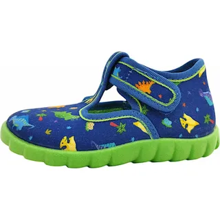 Fischer Markenschuh Fischer Flexi Hausschuh, Blaugrün, 23 EU - 23 EU