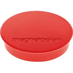 Magnet D30mm VE10 Haftkraft 700 g rot
