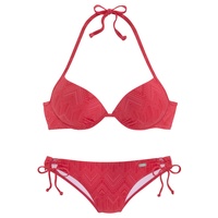 Buffalo Push-Up-Bikini Damen rot Gr.32 Cup A