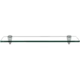 Vingo - swanew Glasregal Glasboden Wandregal Badregal Ablage Regal Klarglas 50x10 cm 8 mm