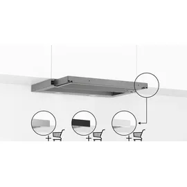 Bosch DFL064W54 Flachschirmhaube 60 cm Silber