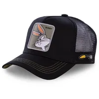 Capslab Kappen Herren Looney Tunes Trucker Cap Schwarz, Einheitsgröße