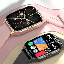 XO Smartwatch, J10 Amoled, schwarz - 2,01" HD full screen"