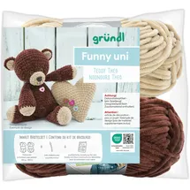 Gründl Häkelset Teddy Theo Polyester 120 m
