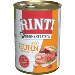 Hunde - Nassfutter RINTI Adult Kennerfleisch mit Huhn, 400 g