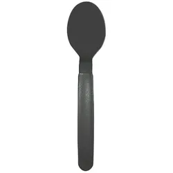 MONOUSO - Mehrweg Durable Löffel aus PP Mineral Anthrazit 18,5cm (6 Stück)