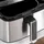 Homcom Heißluftfritteuse 8,5L Fritteuse mit Doppelkammer, 8 in 1 Rezeptur, Schwarz