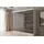 altdecor Kleiderschrank, Weiß, Grau, Holzwerkstoff, 250x215x61 cm, Schlafzimmer, Kleiderschränke