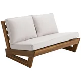 Dehner Gartenbank Palma, 2-Sitzer