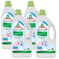Frosch Baby Voll Waschmittel flüssig 4x 1,5 Liter 22 WL 20 - 95°C hautschonend