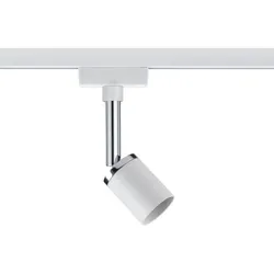Paulmann URail Spot Pure II, Schienensystem Lampe, ohne Leuchtmittel, 230 V Beleuchtung, Weiß