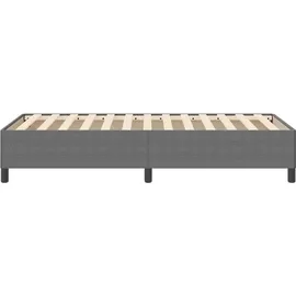 vidaXL Boxspringbett 100 x 200 cm Hellgrau