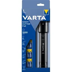 Premium-Taschenlampe mit 6AA Batterien, die mit ihrer extra hellen LED mit bis zu 1000lm die Nacht erhellt. Inkl. Fokussierung und 4 Leuchtmodi.
