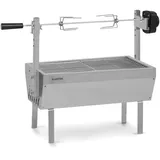 Klarstein Sauenland Mini Rotisserie-Grill Silber