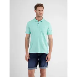 Poloshirt in weicher, gewaschener Jerseyqualität - Iced Mint - S