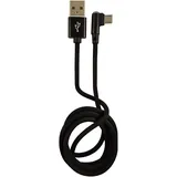LC-POWER USB-A auf Micro-USB 1 m Schwarz