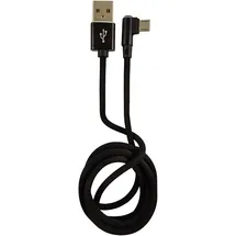 LC-POWER USB-A auf Micro-USB 1 m Schwarz