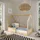masseno Kinderbett FLORA 80 x 160 cm Kiefer massiv natur