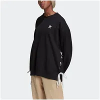 Adidas Sweatshirt 'Always Original Laced' - Schwarz,Weiß - S