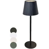 coen bakker LED Tischlampe dimmbar Touch IP44 Innen & Außen 36,5x11cm Schwarz | Gr.: onesize