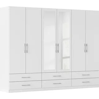 Rauch Wäscheschrank HERSBRUCK 271 x 210 x 54 cm Weiß